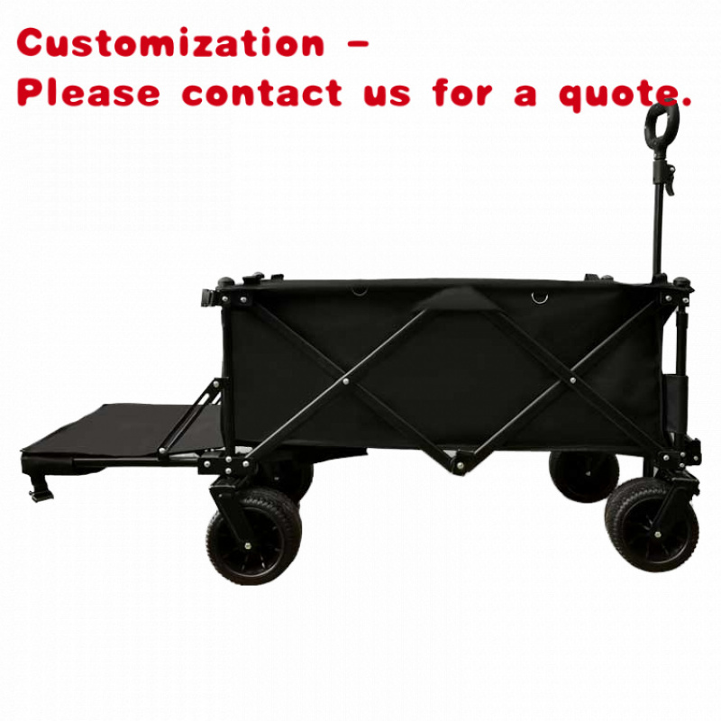Outdoor Camping Vehicle Wagon - custom.Portable Stainless Steel Folding Wagon Practical