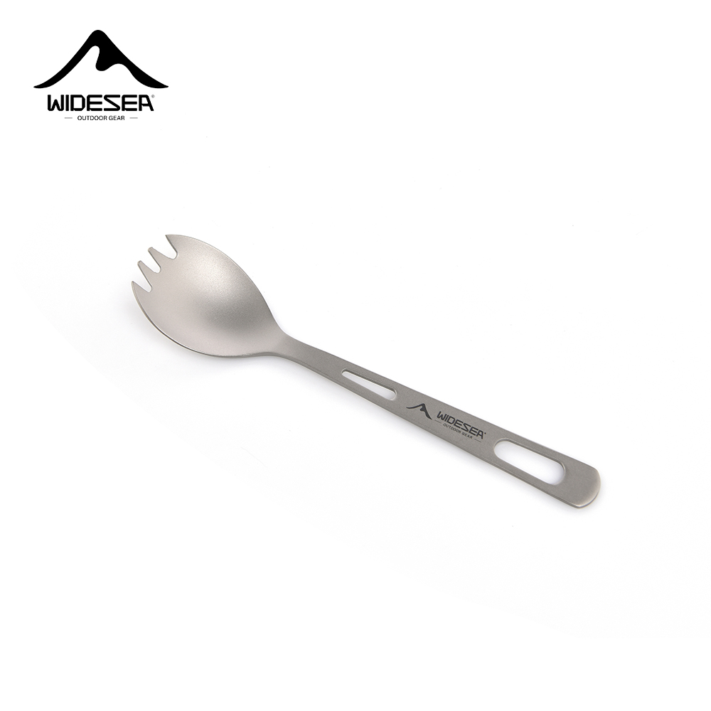 Outdoor Camping Kitchen Set - Widesea Camping Cooking Set Spork Titanium