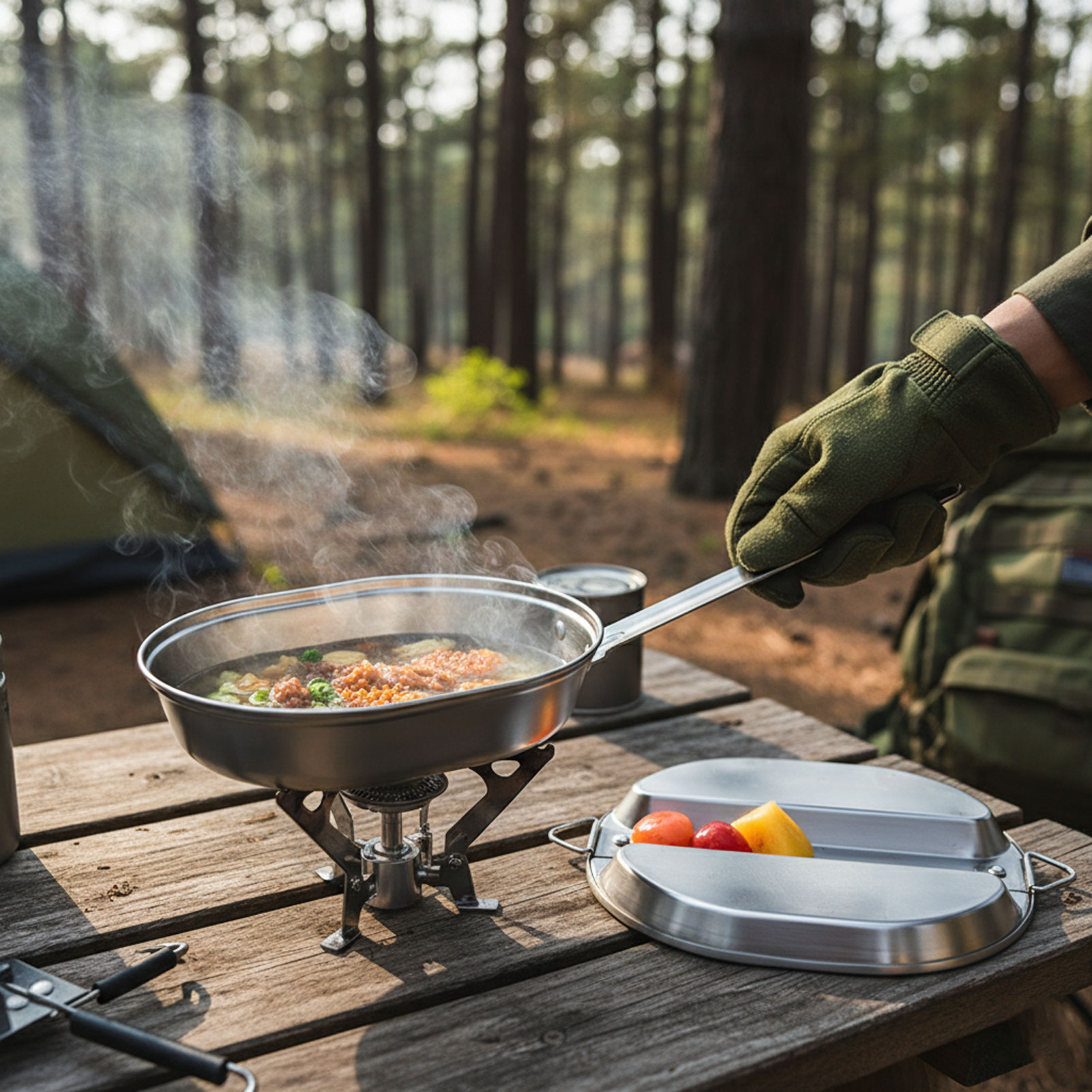 Outdoor Camping Meals - Camping Meal Prep Lunch Box 304