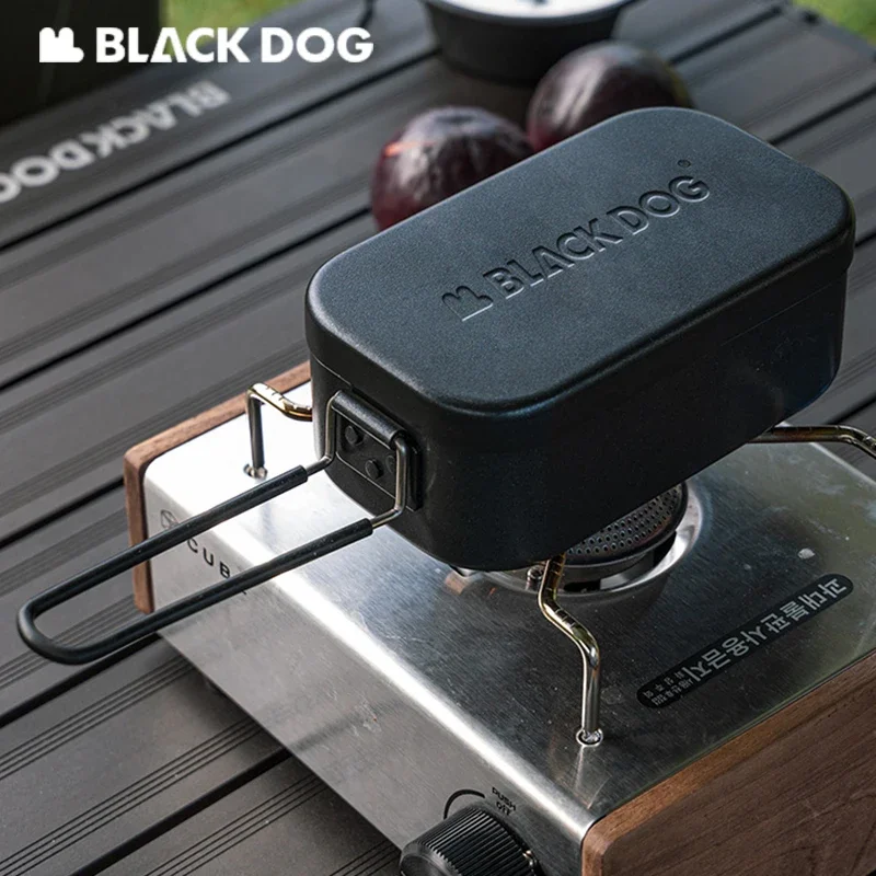 Outdoor Camping Meals - Naturehike BLACKDOG Steel Tableware Camping Picnic