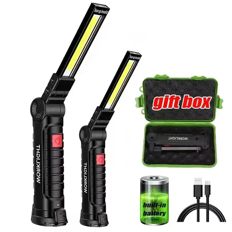 Outdoor Camping Lamp - Portable Handheld Flashlight USB Rechargeable LED