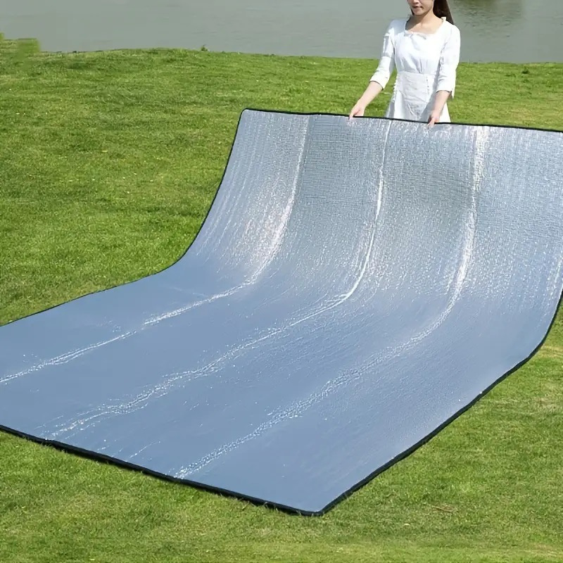 Outdoor Camping Heated Blanket - Camping Mat Foam Foil Blanket Aluminum