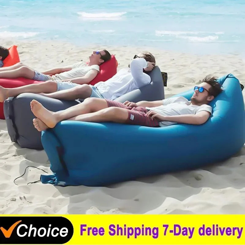 Outdoor Camping Loveseat - Outdoor Portable Inflatable Sofa Outdoor Seating