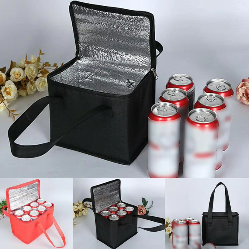 Outdoor Camping Meals - Reusable Thermal Bag Insulated Beer Cooler