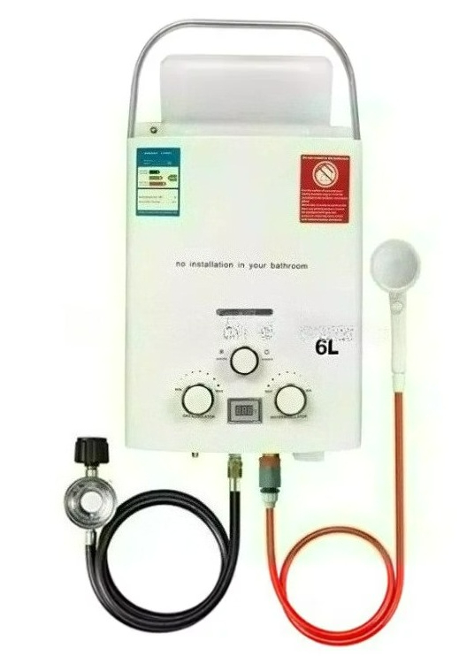 Outdoor Camping Hot Water Heater - Propane LPG Gas Tankless Water Heater