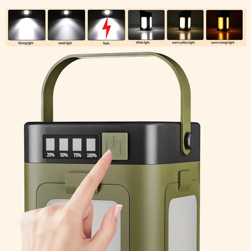 Solar Outdoor Portable Camping - đánh giá và giá Outdoor Camping Lamp