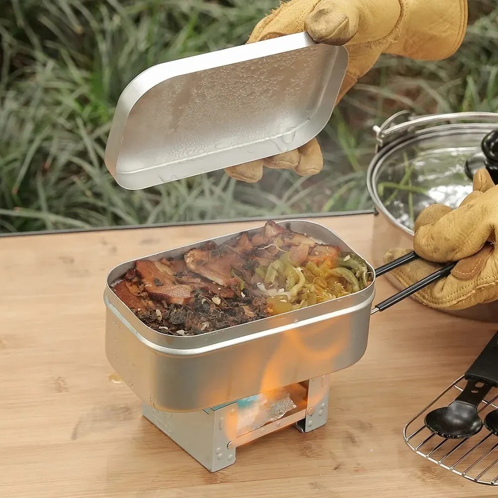 Ultralight Tableware Camping C - đánh giá và giá Outdoor Camping Kitchen Set