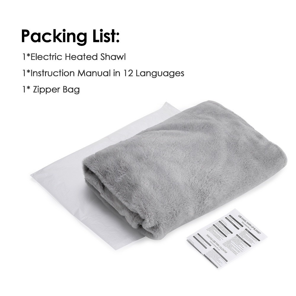 High Quality Wearable USB Elec - đánh giá và giá Outdoor Camping Heated Blanket