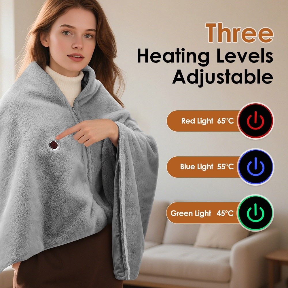 High Quality Wearable USB Elec - đánh giá và giá Outdoor Camping Heated Blanket