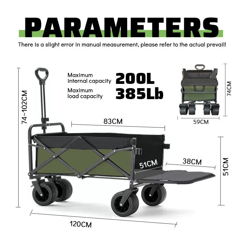 custom.Portable Stainless Stee - đánh giá và giá Outdoor Camping Vehicle Wagon