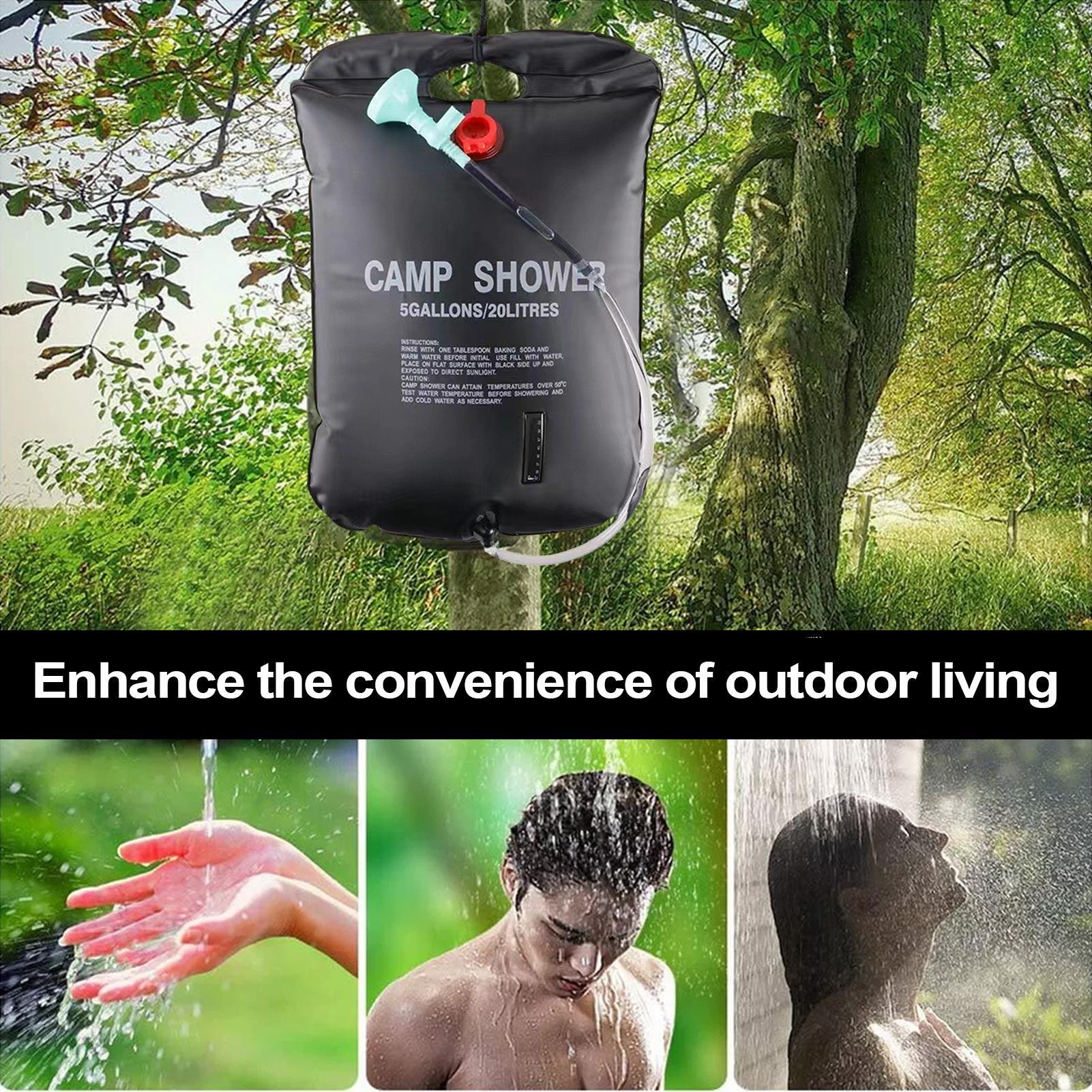 Outdoor Shower Bag Camping Wat - đánh giá và giá Outdoor Camping Hot Water Heater