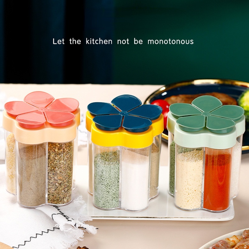 Seasoning Jar Plastic Containe - đánh giá và giá Outdoor Camping Kitchen Set
