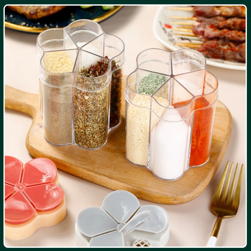 Seasoning Jar Plastic Containe - đánh giá và giá Outdoor Camping Kitchen Set
