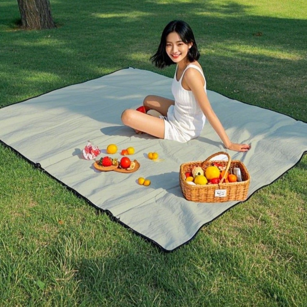 Portable Thickened Picnic Mat  - đánh giá và giá Outdoor Camping Rug Waterproof