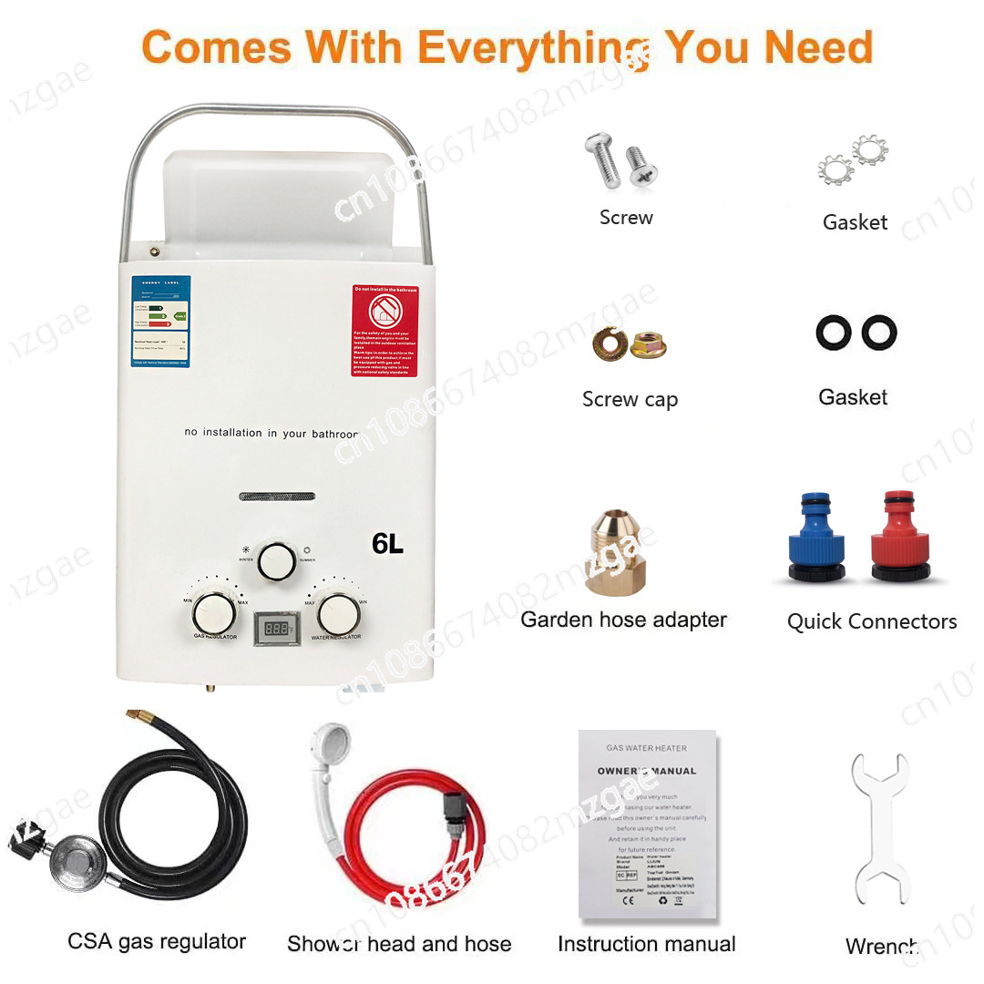 New Tankless Water Heater Outd - đánh giá và giá Outdoor Camping Hot Water Heater