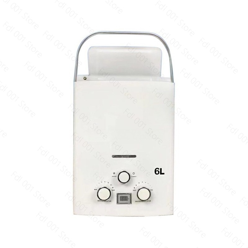 6L Portable Tankless Gas Water - đánh giá và giá Outdoor Camping Hot Water Heater