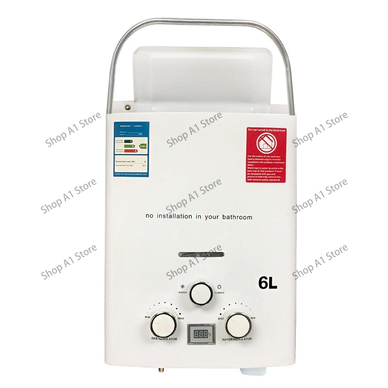 Water Heater 6L Outdoor Campin - đánh giá và giá Outdoor Camping Hot Water Heater