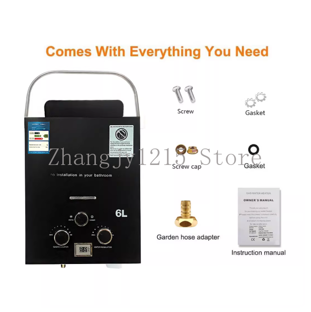 Propane LPG  Gas Tankless Wate - đánh giá và giá Outdoor Camping Hot Water Heater