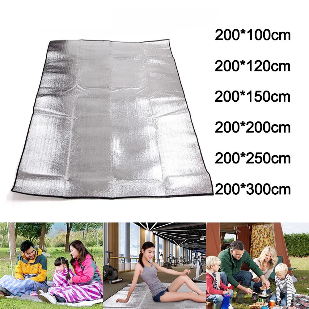 Camping Mat Foam Foil Blanket  - đánh giá và giá Outdoor Camping Heated Blanket