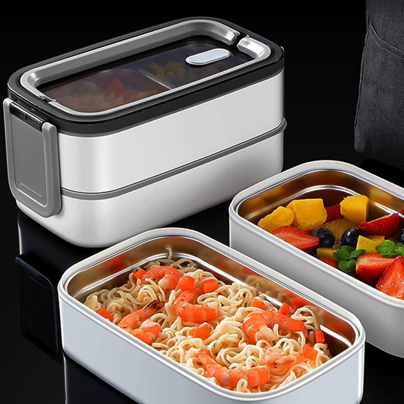 Thermal Lunch Box 2-Layer Meal - đánh giá và giá Outdoor Camping Meals