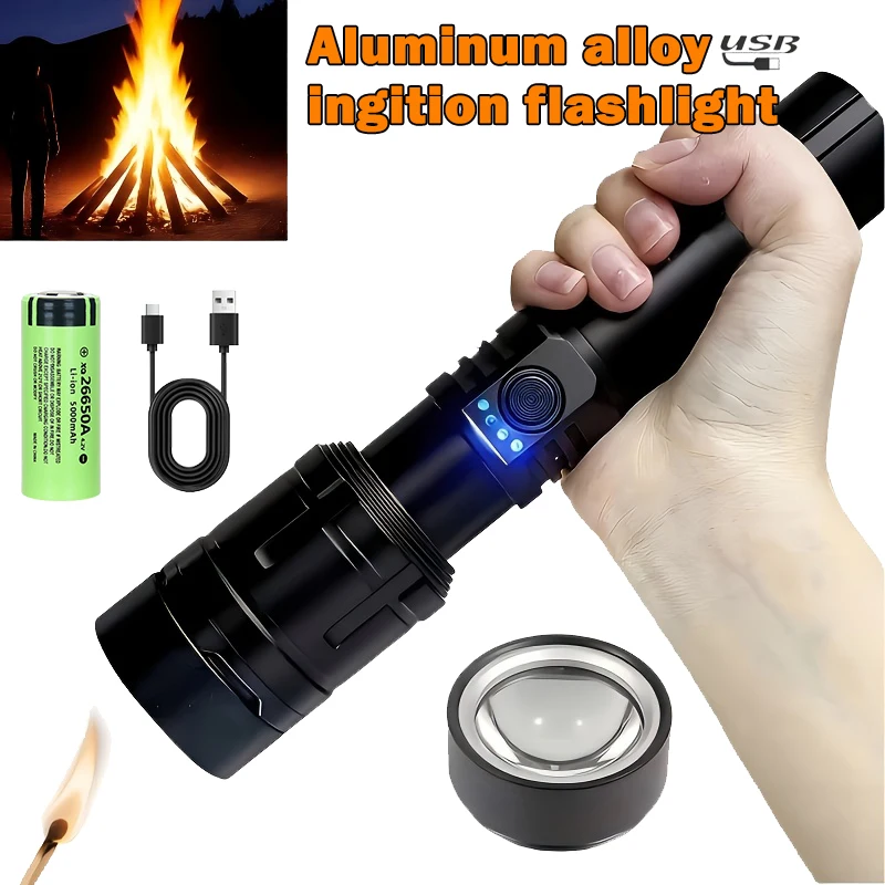Ultra Powerful Flashlight Conc - đánh giá và giá Outdoor Camping Lamp