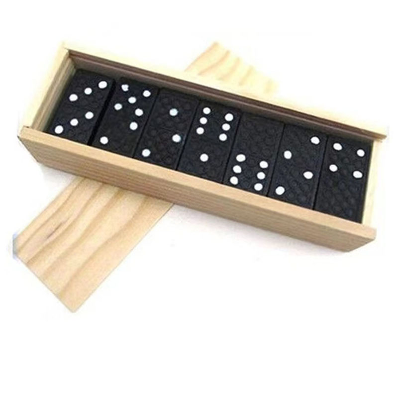 28pcs/Set Wooden Domino Board  - đánh giá và giá Outdoor Camping Games For Kids