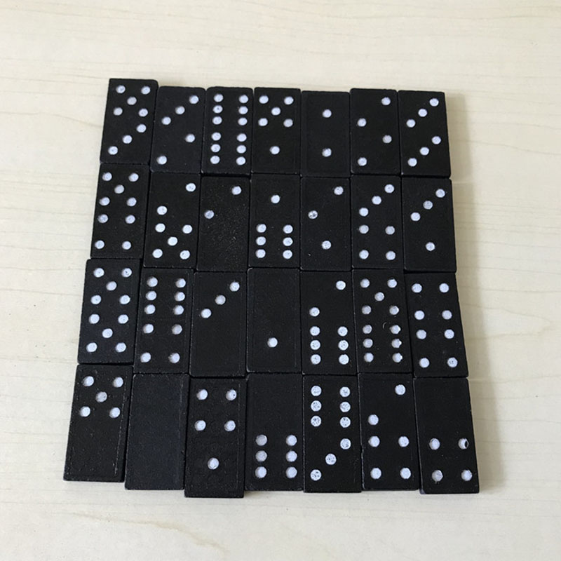 28pcs/Set Wooden Domino Board  - đánh giá và giá Outdoor Camping Games For Kids