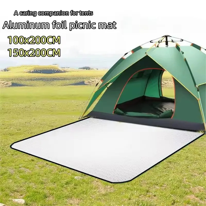 Waterproof Mat Double-sided Al - đánh giá và giá Outdoor Camping Rug Waterproof