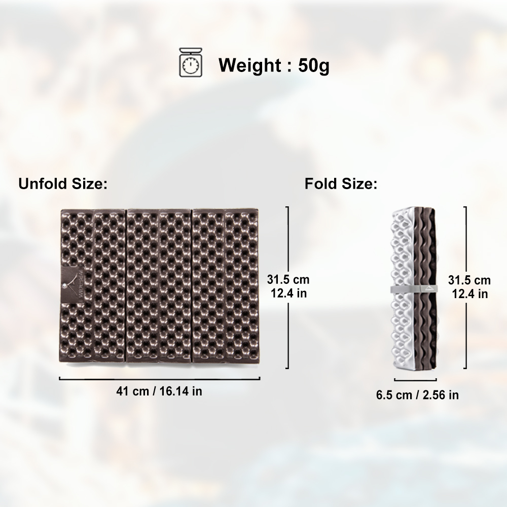 Widesea Camping Foldable Mat S - đánh giá và giá Outdoor Camping Rug Waterproof