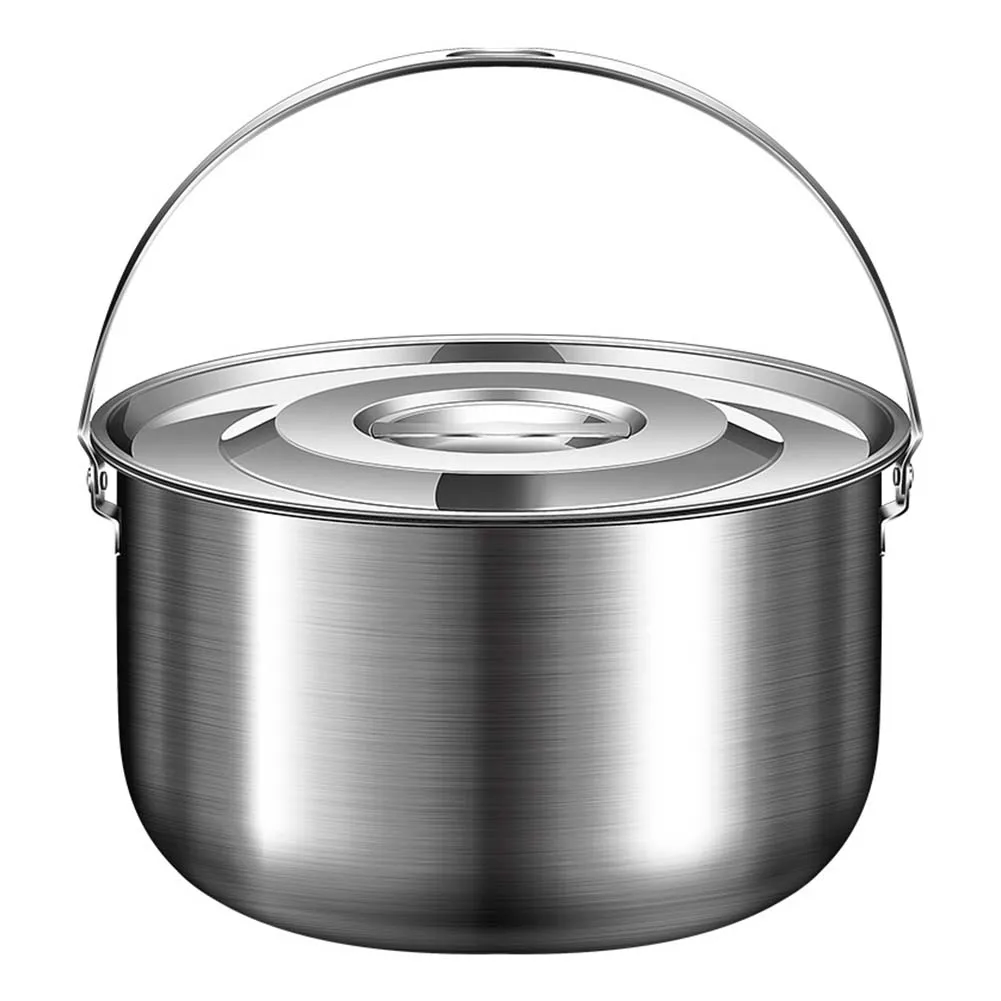 Camping Pot Made of Stainless  - đánh giá và giá Outdoor Camping Meals