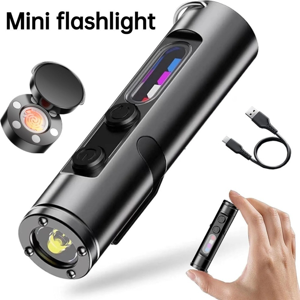 Mini Outdoor Flashlight Type C - đánh giá và giá Outdoor Camping Lamp