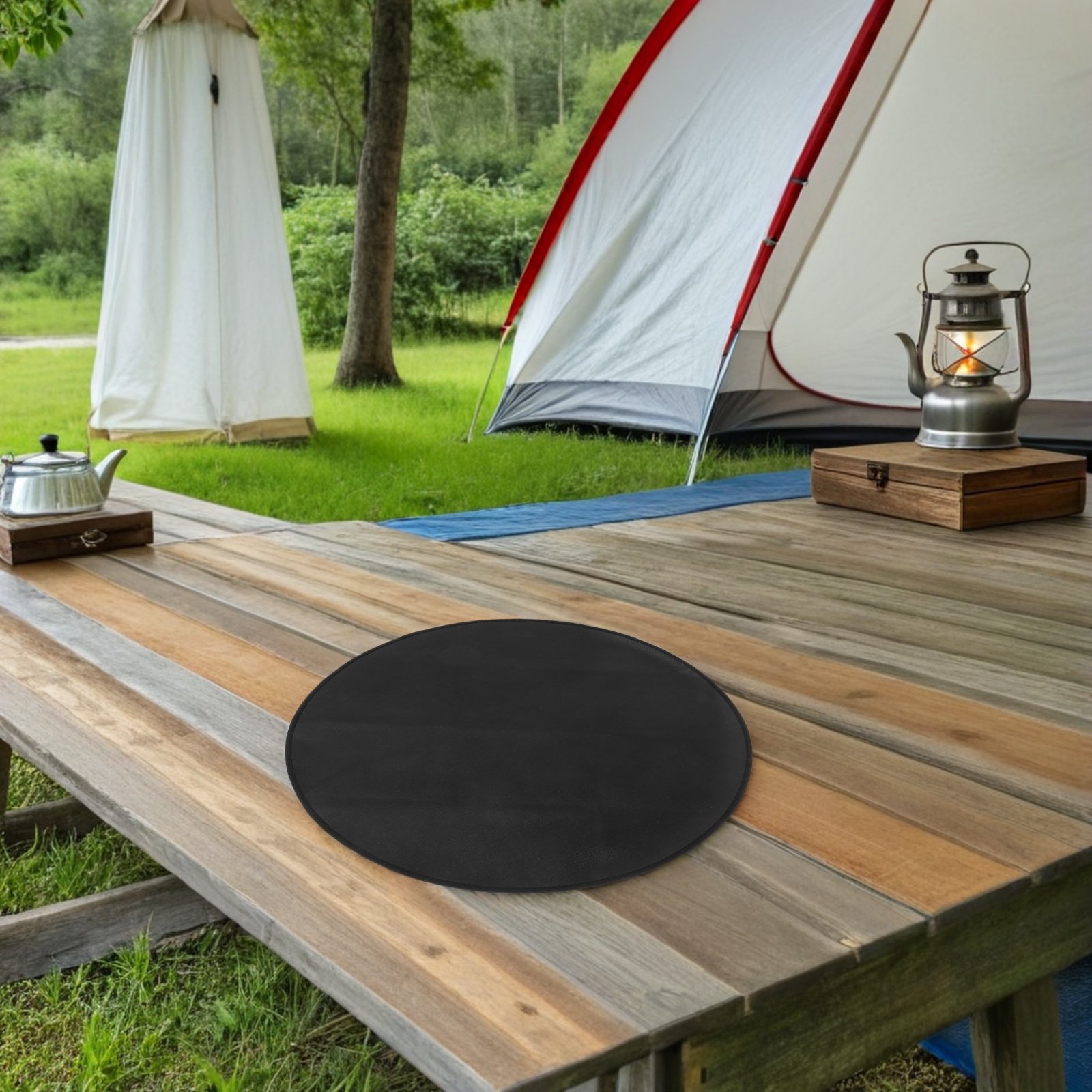 Round Heat Resistant Fireproof - đánh giá và giá Outdoor Camping Grill