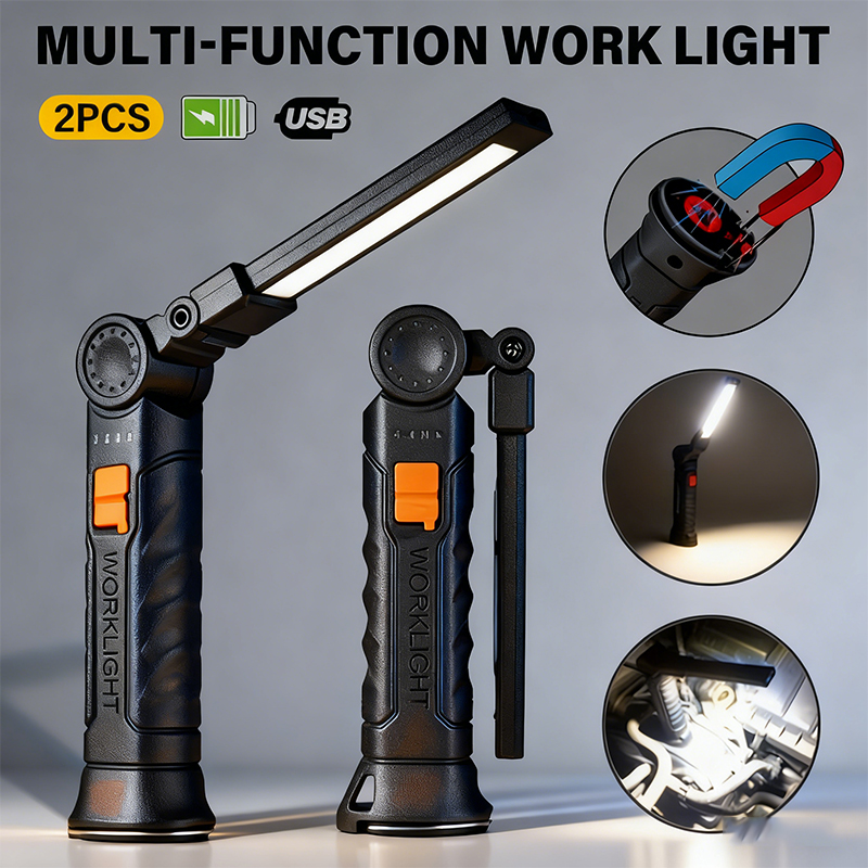 Portable COB LED Flashlight US - đánh giá và giá Outdoor Camping Lamp