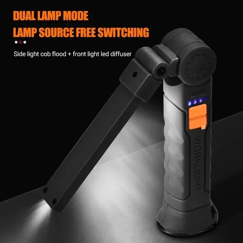 Portable COB LED Flashlight US - đánh giá và giá Outdoor Camping Lamp
