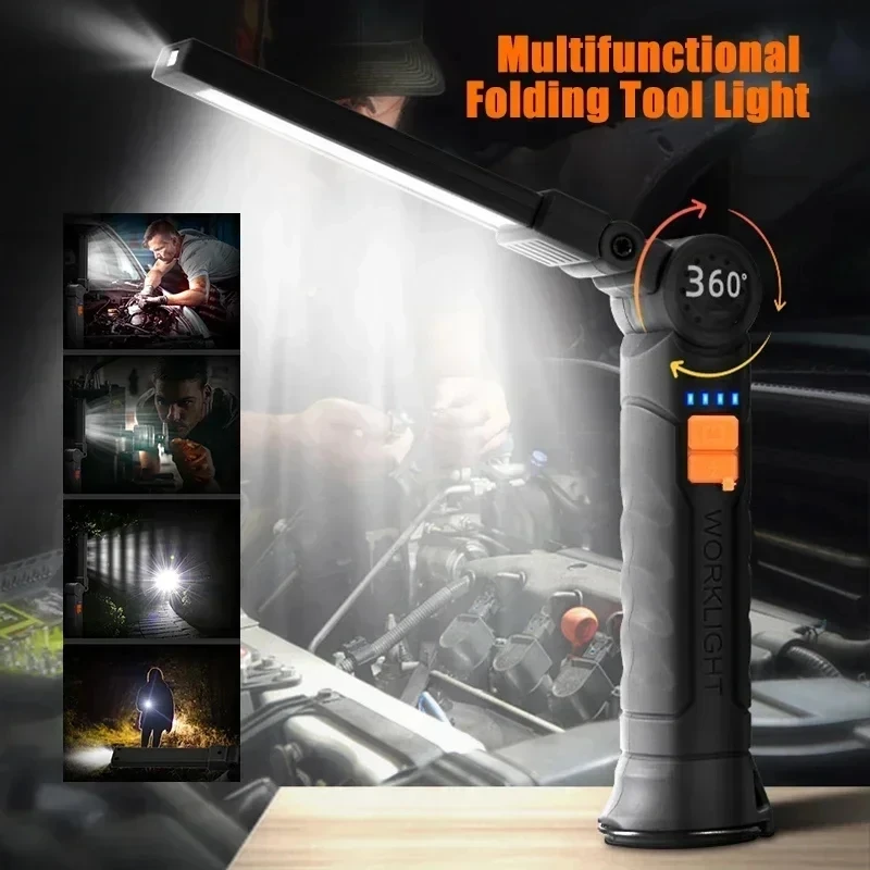 Portable COB LED Flashlight US - đánh giá và giá Outdoor Camping Lamp
