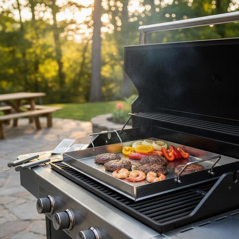 Universal Flat Top Griddle 18x - đánh giá và giá Outdoor Camping Activities