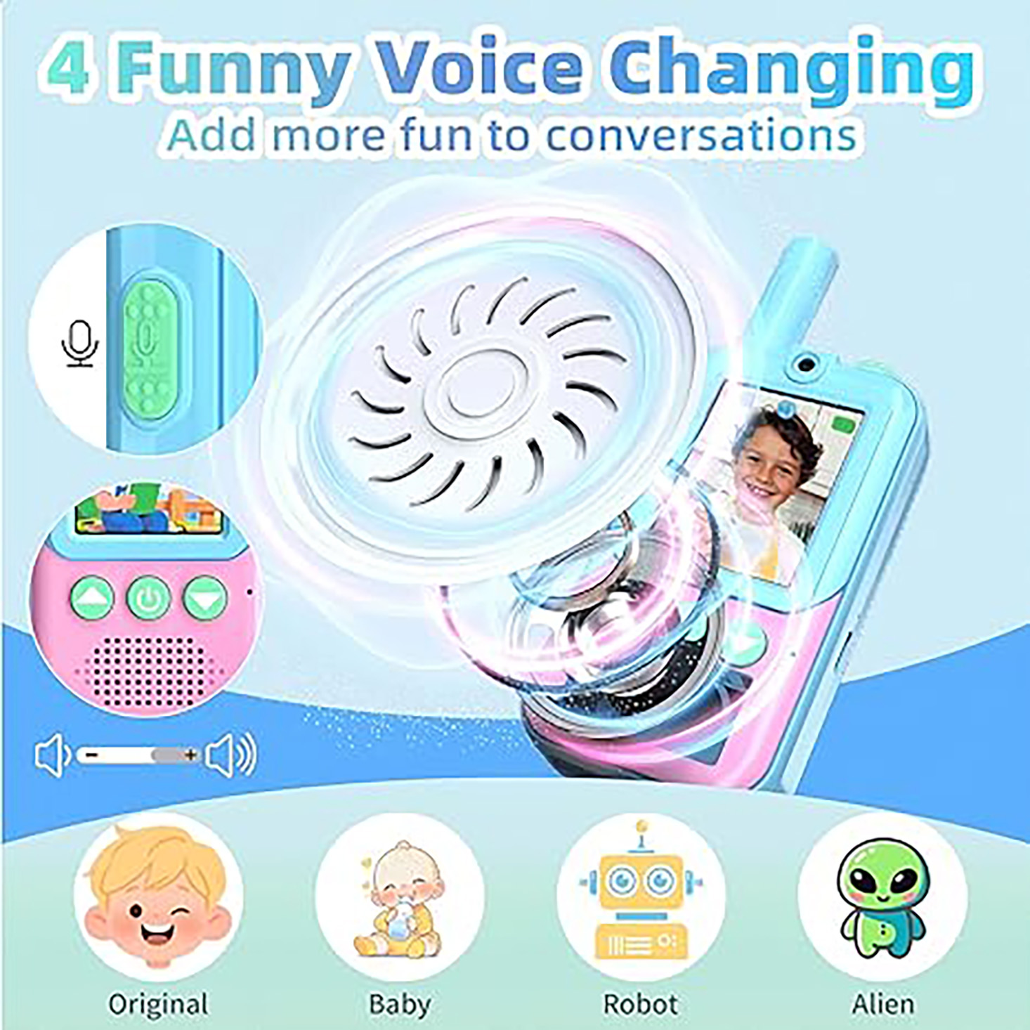 Rechargeable Kids Video Walkie - đánh giá và giá Outdoor Camping Games For Kids