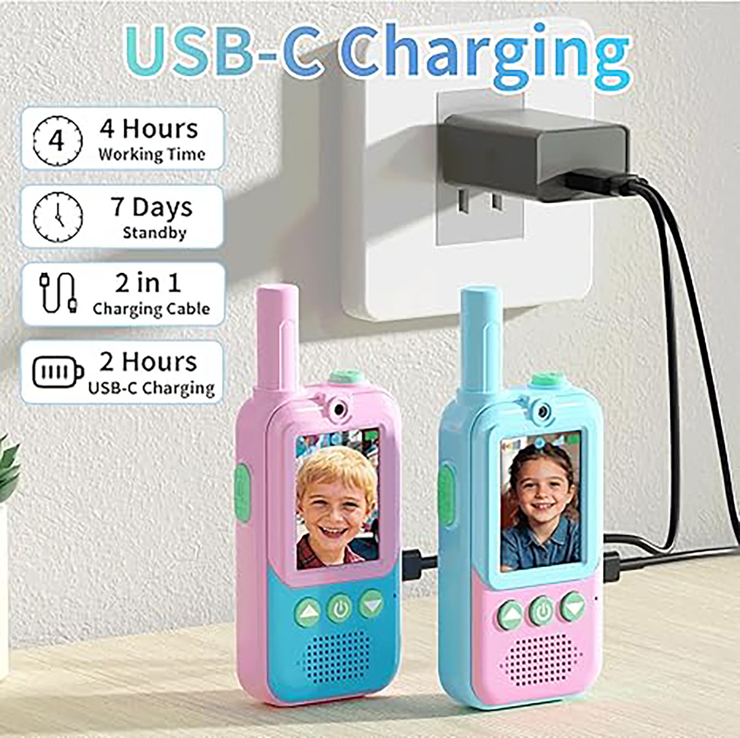 Rechargeable Kids Video Walkie - đánh giá và giá Outdoor Camping Games For Kids