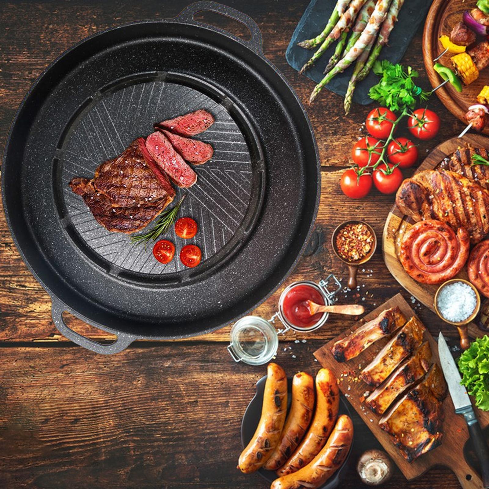 2-in-1 Grill & Hot Pan for Sto - đánh giá và giá Outdoor Camping Griddle