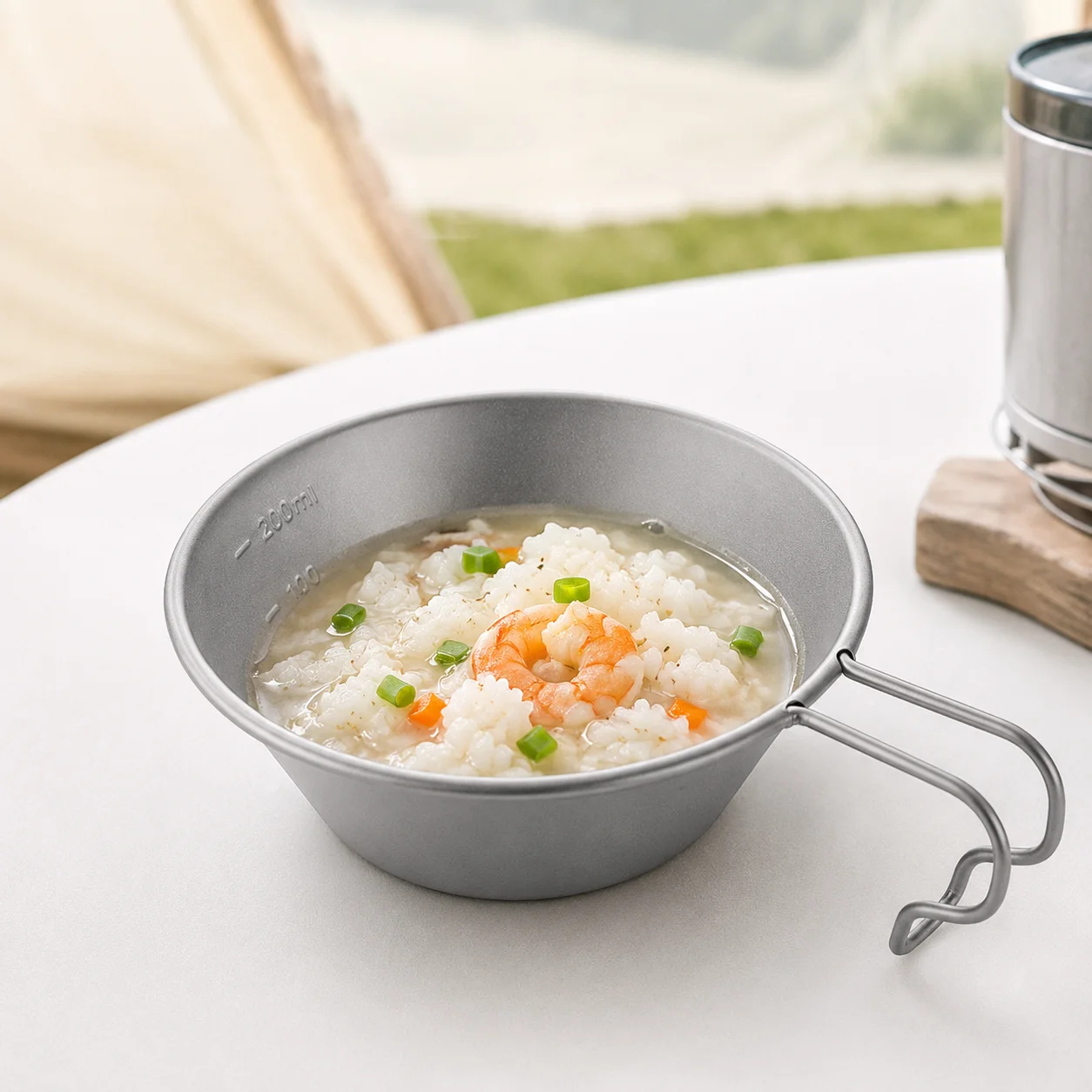 Titanium Sierra Bowl Lightweig - đánh giá và giá Outdoor Camping Meals