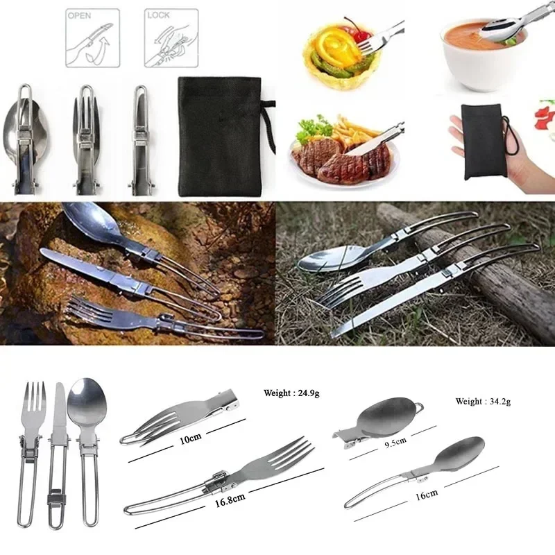 New Camping Pot  Portable Outd - đánh giá và giá Outdoor Camping Kitchen Set