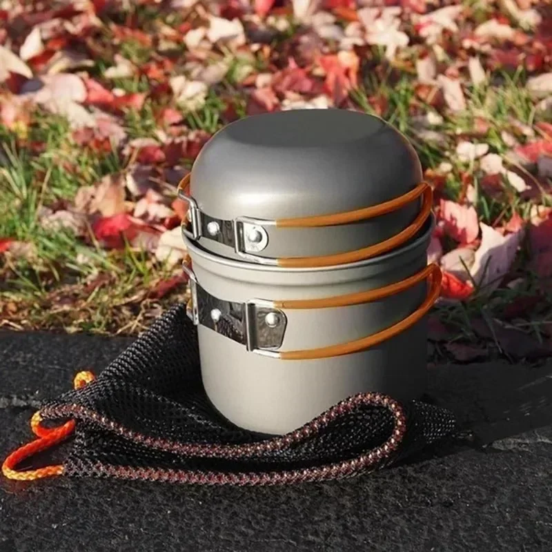 New Camping Pot  Portable Outd - đánh giá và giá Outdoor Camping Kitchen Set