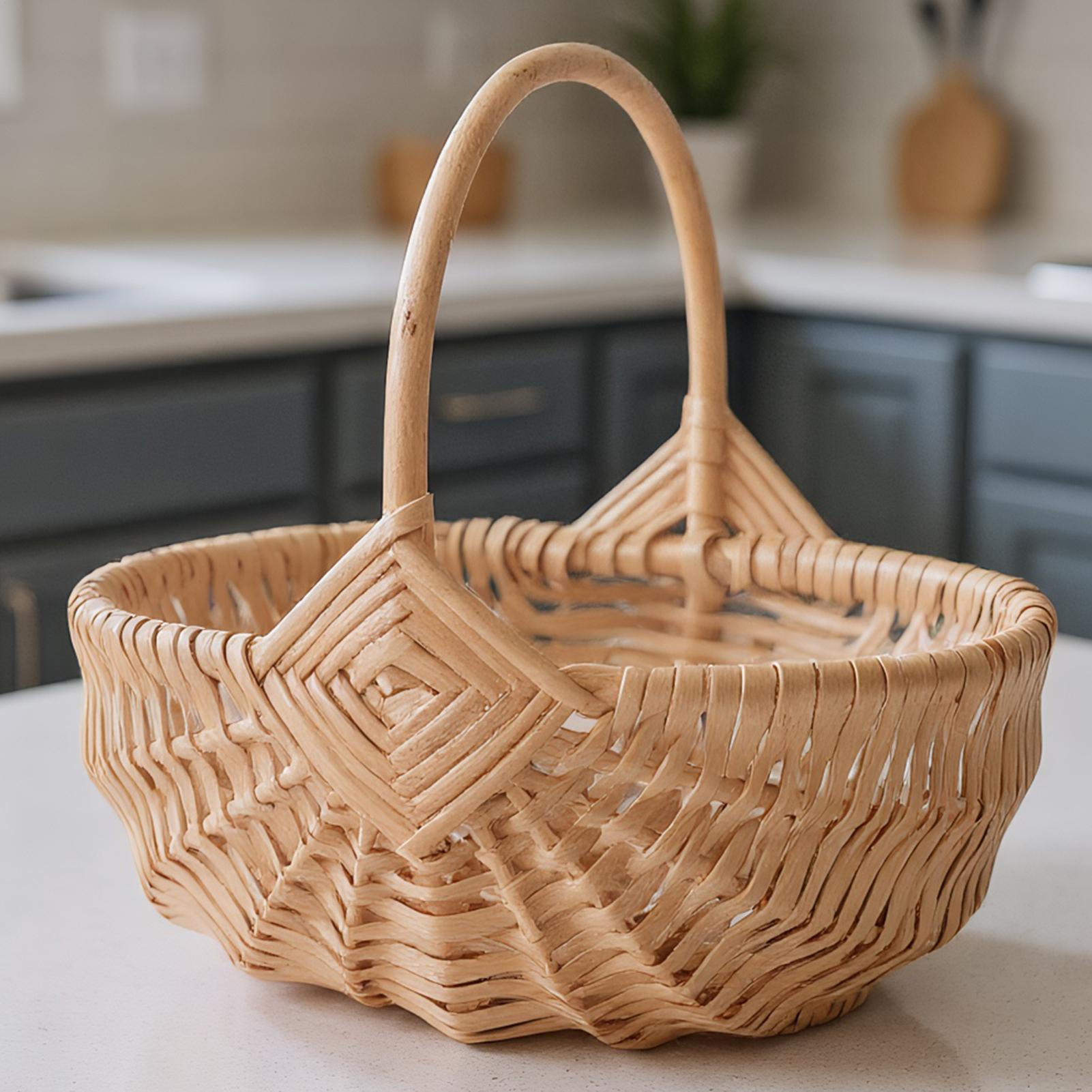 Woven Wicker Picnic Basket Wit - đánh giá và giá Outdoor Camping Activities