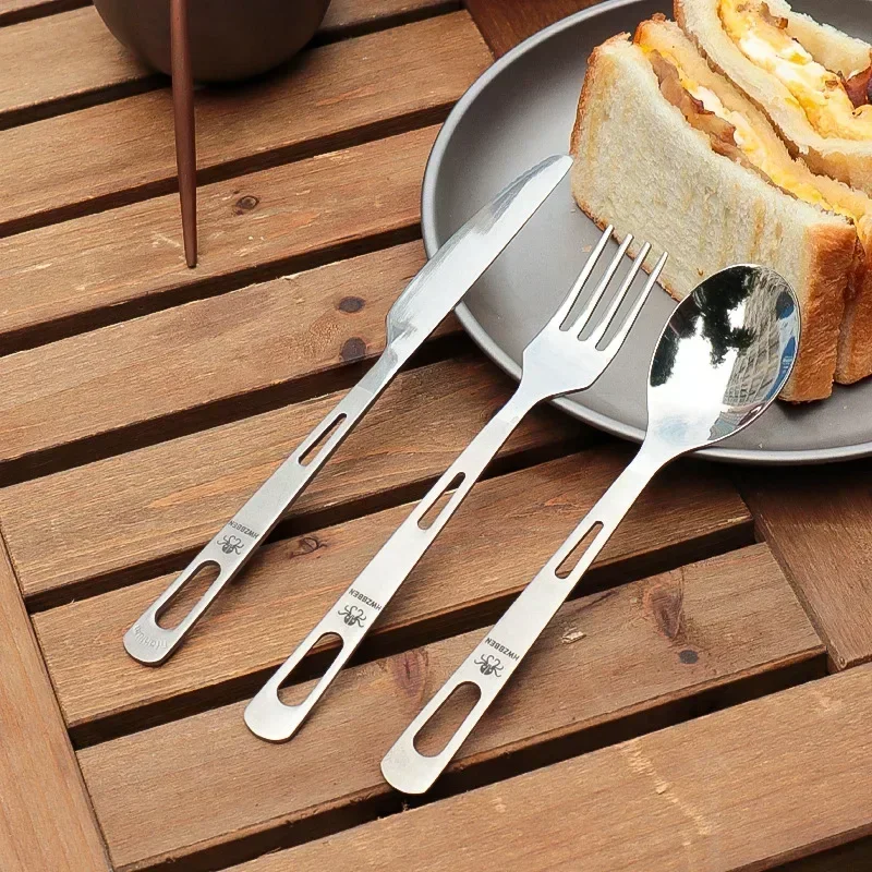 HWZBBEN Titanium Fork Spoon Kn - đánh giá và giá Outdoor Camping Kitchen Set