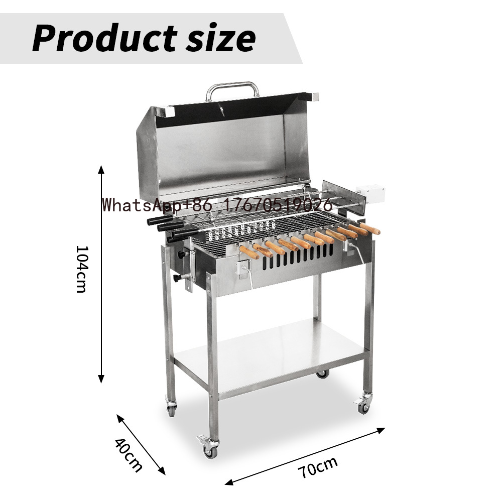 Modern Outdoor Large Charcoal  - đánh giá và giá Outdoor Camping Grill