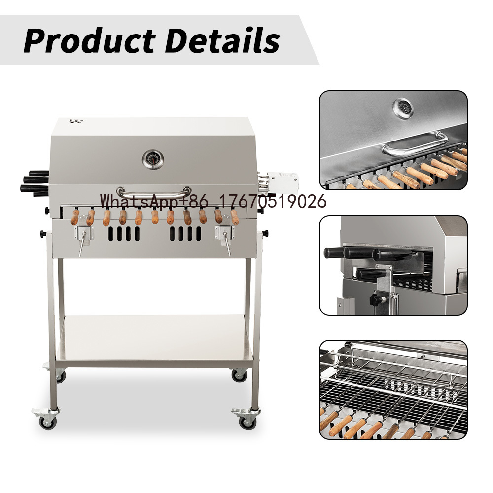 Modern Outdoor Large Charcoal  - đánh giá và giá Outdoor Camping Grill