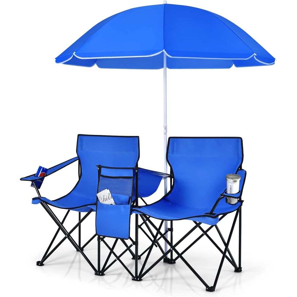 Portable Folding Picnic Chairs - đánh giá và giá Outdoor Camping Loveseat