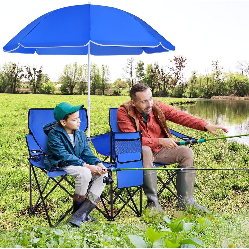Portable Folding Picnic Chairs - đánh giá và giá Outdoor Camping Loveseat