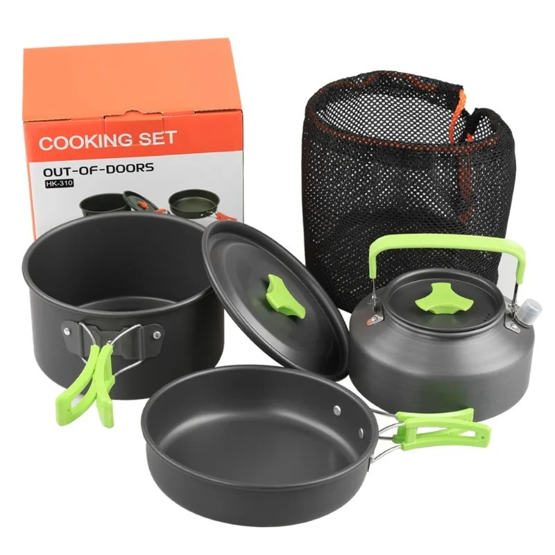 Camping Cooking Set, Outdoor K - đánh giá và giá Outdoor Camping Kitchen Set