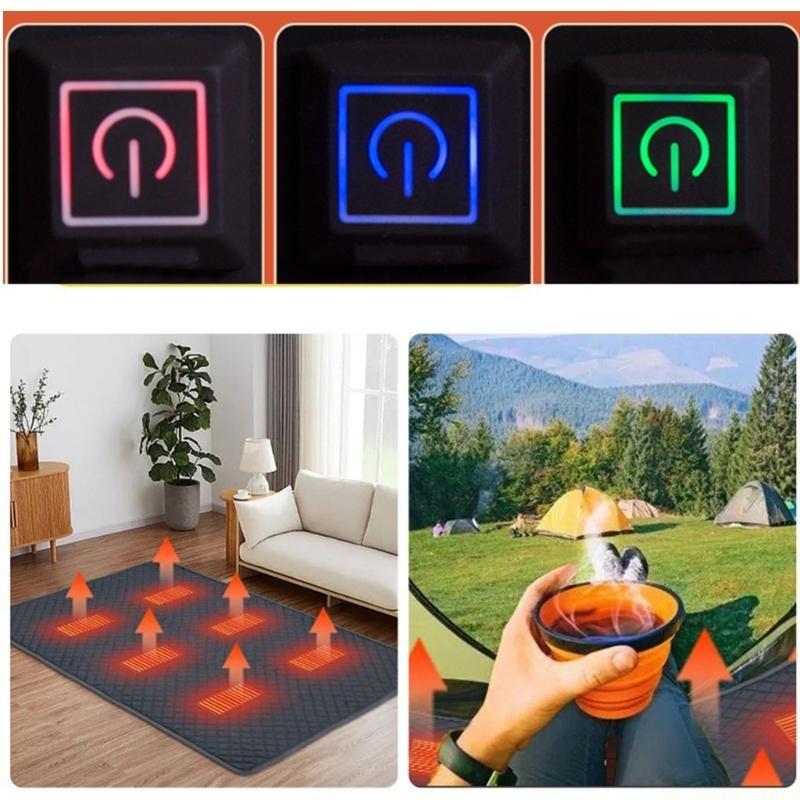 31BE Túi ngủ sưởi ấm cắm trại  - đánh giá và giá Outdoor Camping Heated Blanket